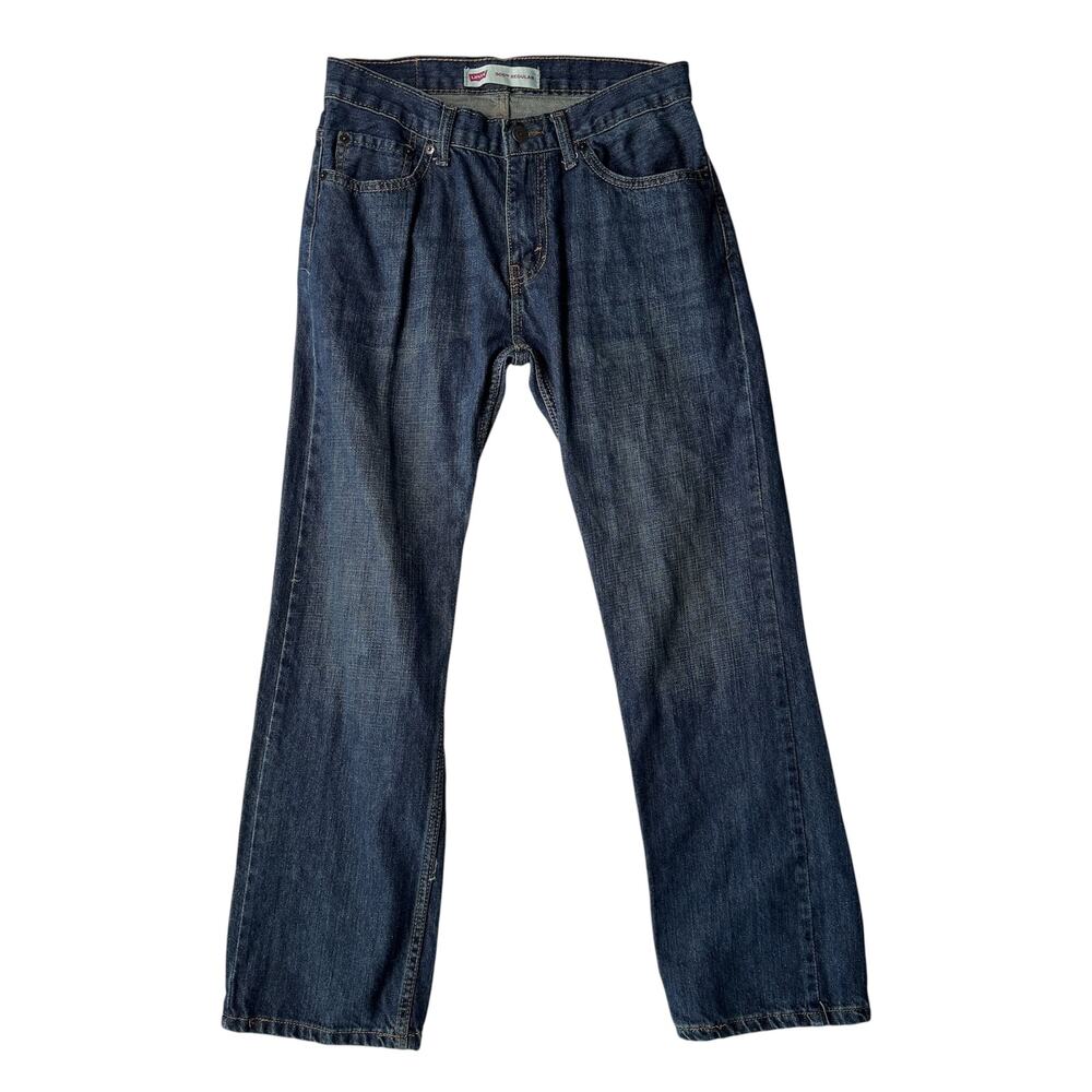 Levi’s 505 Regular Boys Jeans 16 Regular 28x28 Dark Wash